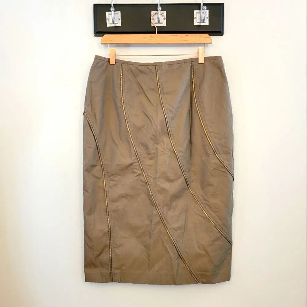 Lafayette 148 Zipper Pencil Skirt